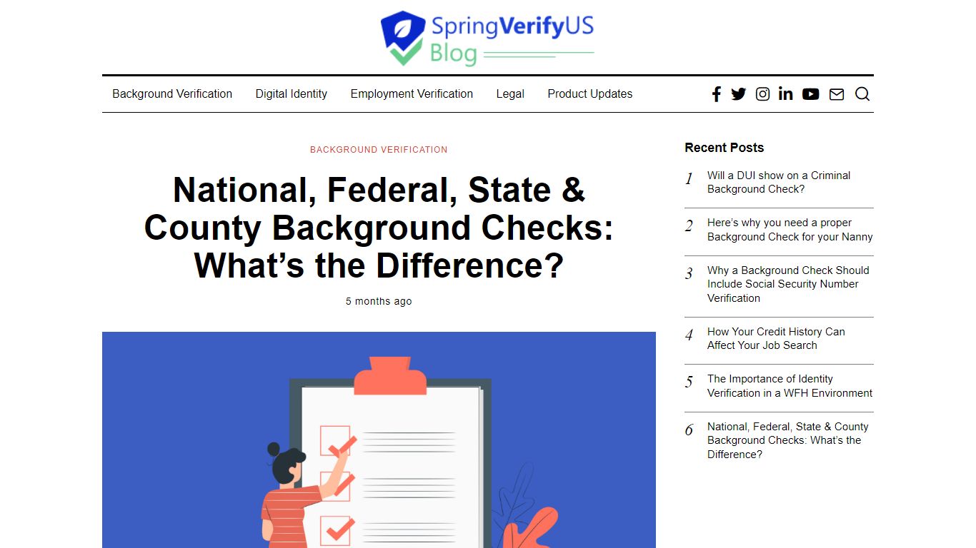 National, Federal, State & County Background Checks: What’s the ...